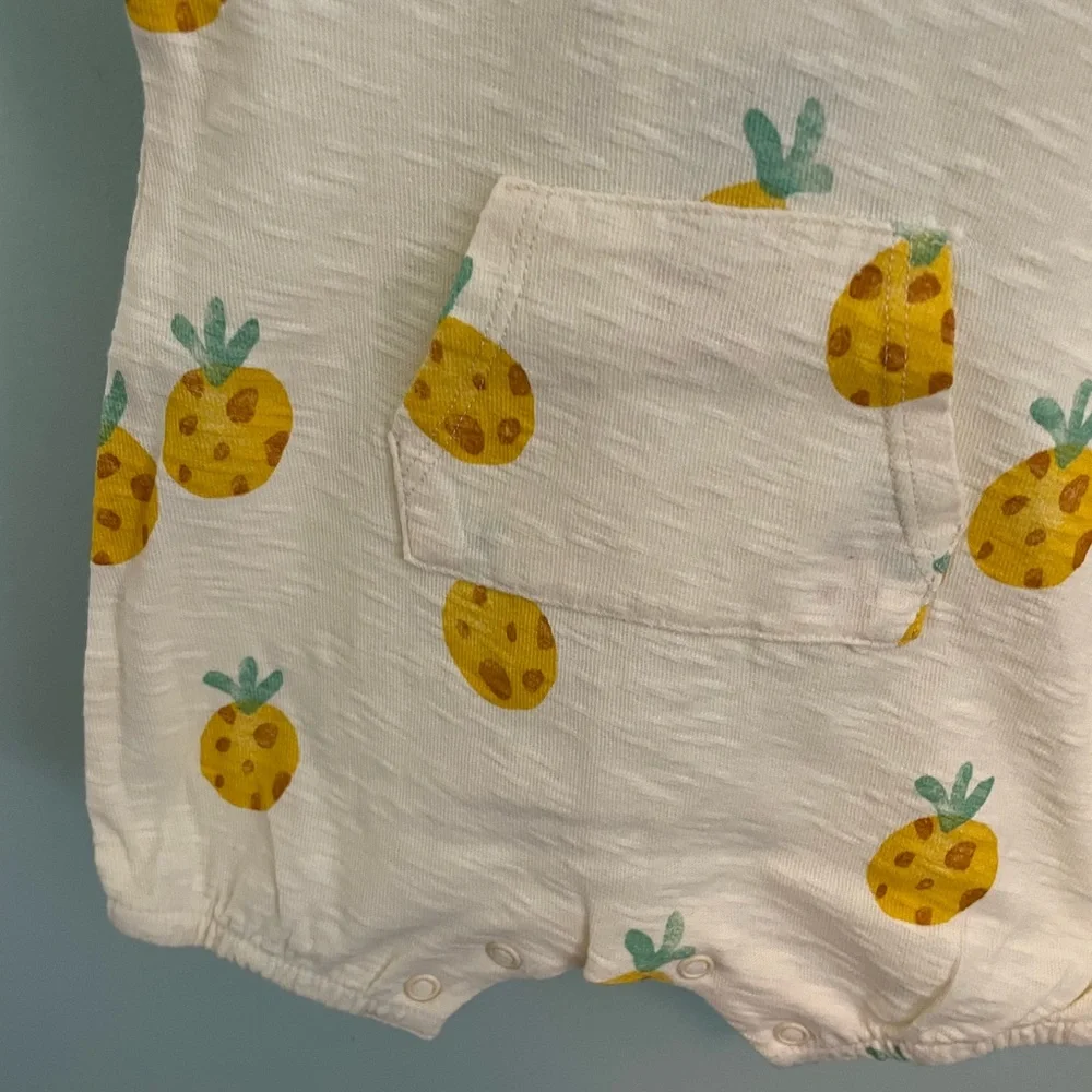 ZARA PINEAPPLE ROMPER - Picture 5 of 8